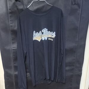 Black Long Sleeve Graphic Tee